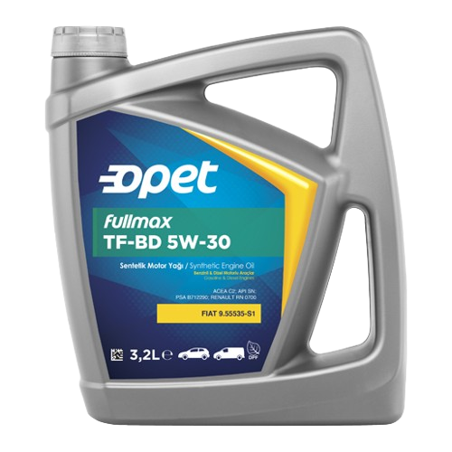 FULLMAX TF-BD 5W-30 (PLS, 3,2L)  FIAT ARAÇLAR İÇİN ONAYLI YAĞ