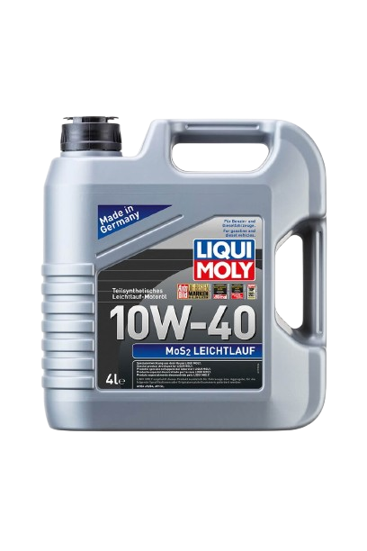 LIQUI MOLY 10W40 Motor Yağı Kısmi Sentetik MoS2'li LEICHTLAUF 4 Litre (6948)